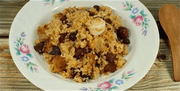 【DAIGOも台所】鶏もも肉と栗の蒸し物！蒸し器でホクホク食感