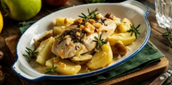 【DAIGOも台所0】リヨン風りんごとじゃがいものソテーの作り方