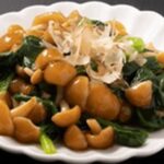 【きょうの料理】なめことほうれん草のおひたし！初心者向け和の副菜