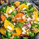 【きょうの料理】柿と春菊のキラキラサラダ！ヘルシーな一品