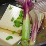 【きょうの料理】あさり湯豆腐！満足のいく味に仕上がります。