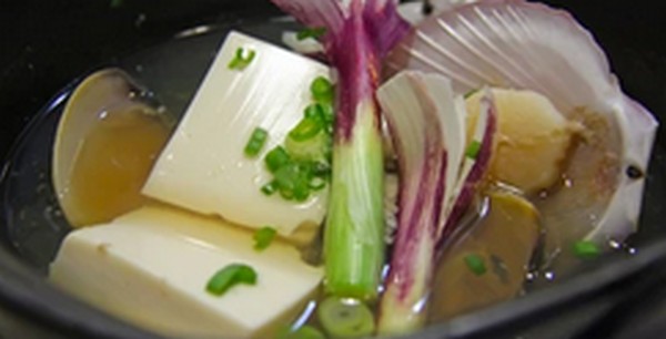 【きょうの料理】あさり湯豆腐！満足のいく味に仕上がります。