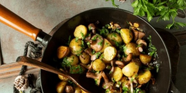 【きょうの料理】きのこポテト！初心者向けのシンプルな炒め物