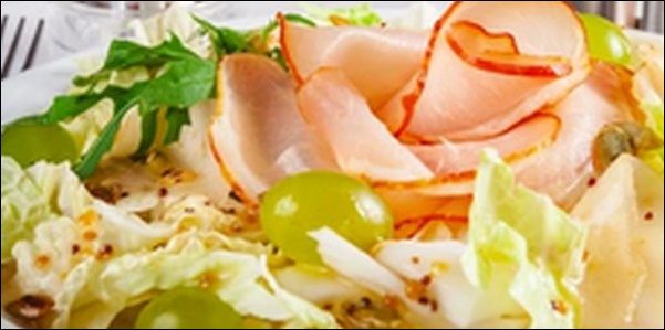 【熱狂マニアさん】生ハムとぶどうのサラダ！初心者も簡単に作れる