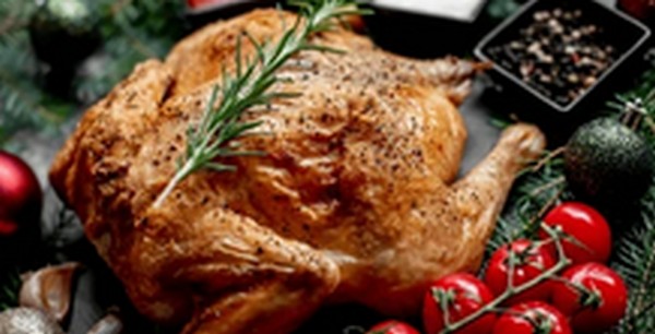 【ザ・タイム】クリスマスチキン！本格的な味を楽しめるのが魅力。